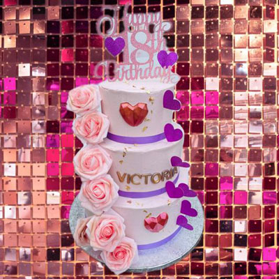 Cake design anniversaire