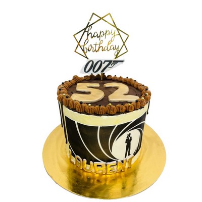 Cake design James Bond