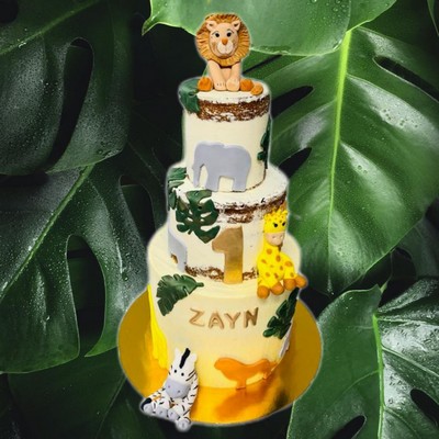 Cake design jungle