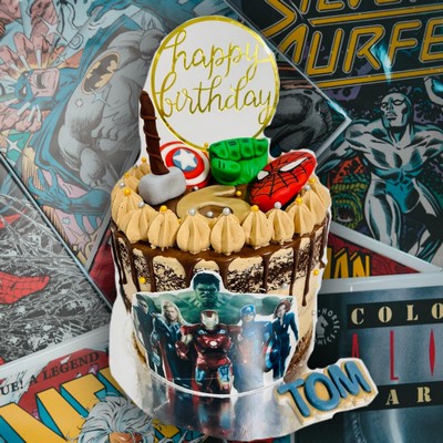 Cake design Marvel