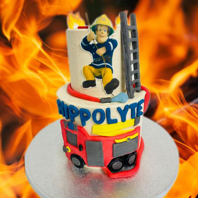Cake design Sam le pompier