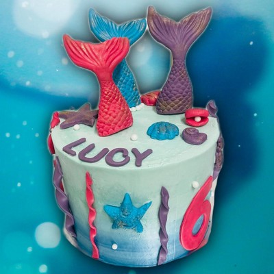 Cake design sirène