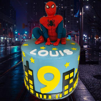 Cake design Spiderman