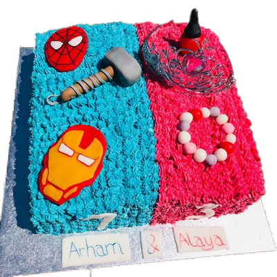 Cake design super-héros