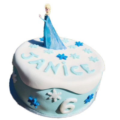 Gâteau Reine des neiges