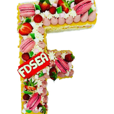 Letter cake