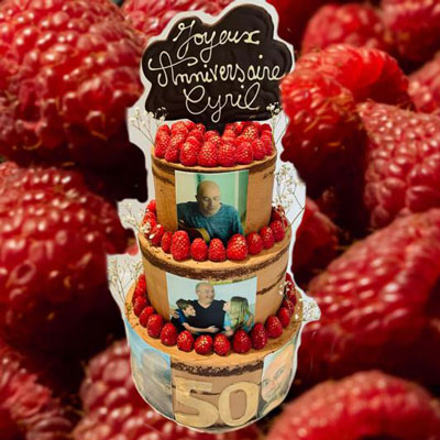 Naked cake