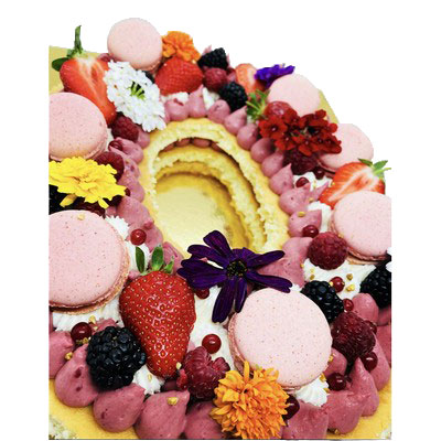 Number cake